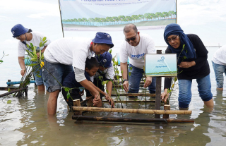 Asuransi Astra Tanam Ribuan Mangrove di KBA Pulau Pramuka