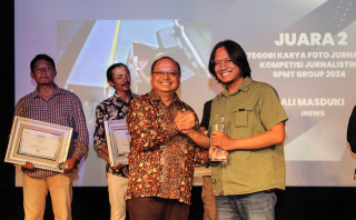 Empat Pewarta Foto Surabaya Sabet Anugerah Kompetisi Jurnalistik SPMT 2024