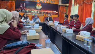 BEM UNIPRA Audiensi dengan KPU Jatim, Komitmen Ikut Sosialisasikan Pilkada Serentak 2024