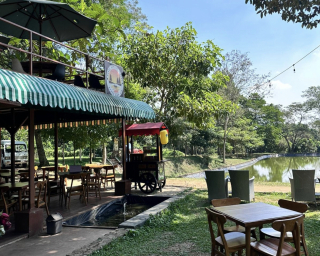 Kafe Danau Berbisik, Hidden Gem di Area Ubaya Training Center Trawas Mojokerto
