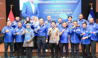 Pilgub Jatim 2024, Partai Demokrat Resmi Usung Khofifah-Emil
