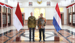 Wali Kota Surabaya Eri Cahyadi Terima Kunjungan Dubes Belanda