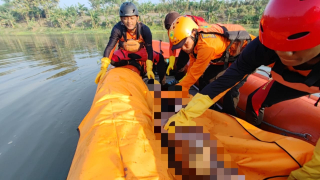 Remaja Tenggelam di Sungai Brantas Kertosono Nganjuk Ditemukan Meninggal Dunia