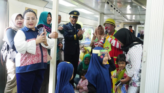 Seru-seruan Bareng KAI Daop 8 Surabaya di Hari Anak Nasional 2024