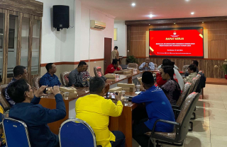 KPU Surabaya Sosialisasi Tahapan Pencalonan Pilkada Serentak 2024