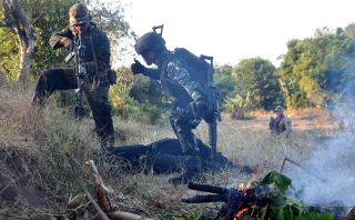 Marinir Indonesia dan USMC Perdalam Materi GMUK, Serangan dan Penyergapan