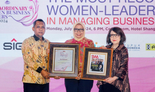 SIG Boyong Penghargaan The Most Extraordinary Women Business Leaders 2024