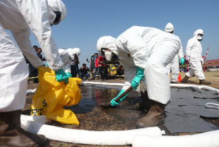 DLH Gandeng PPLI dan DESI Gelar Simulasi Kedaruratan di Pasuruan