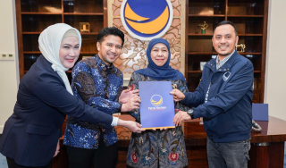 Giliran NasDem Merapat Beri Dukungan Khofifah-Emil