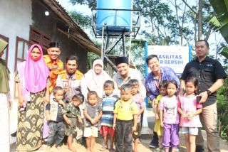 Karyawan XL Axiata Bangun Musholla dan Fasilitas Air Bersih di Banten