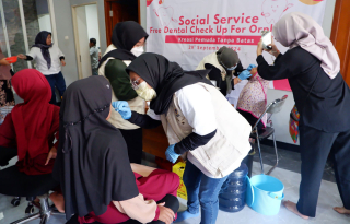 Komunitas Kreasi Pemuda Tanpa Batas Ajak Anak Panti Asuhan Jaga Kebersihan Gigi