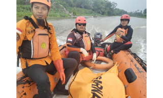 Wanita Tenggelam di Sungai Brantas Ditemukan Meninggal Dunia