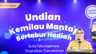 Bank Mandiri Taspen Umumkan Pemenang Tahap Pertama Program Undian “Kemilau Mantap Bertabur Hadiah”