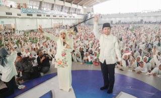 Gelar Doa Bersama Sambut Kemenangan, Puluhan Ribu Masyarakat Siap Kawal Suara Khofifah-Emil di Pilgub Jatim 2024
