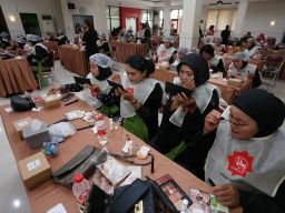 Kegiatan beauty class yang diikuti oleh 50 peserta yang terdiri dari nominator apresiasi pekerja Perempuan, anggota NWLF serta perwakilan dari IKBI