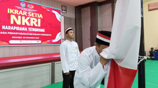 Lima Narapidana Terorisme Lapas Surabaya Nyatakan Setia kepada NKRI