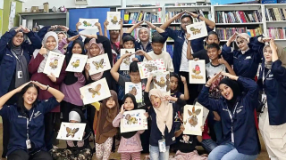 Mahasiswa FISIP UNAIR Sukses Implementasikan Program Lingkungan di Malaysia