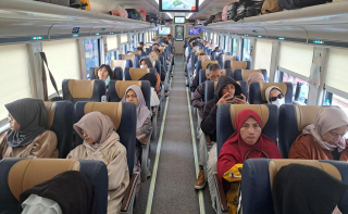 Puncak Arus Balik Nataru: 29.978 Penumpang Gunakan Kereta Api di Daop 8 Surabaya