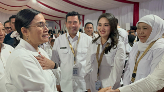 Retreat, Gubernur Khofifah Dapat Materi Berbobot dari Menkeu Sri Mulyani dan Mendagri Tito Karnavian