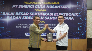 SGN Pacu Transformasi Digital, Jalin Kerja Sama Strategis dengan BSSN