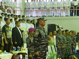 Acara pembukaan dilakukan langsung oleh Komandan Kodiklatal, Letjen TNI Marinir Nur Alamsyah