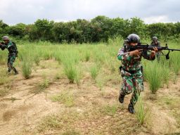 Latihan ini bertujuan untuk mengasah naluri tempur, menguji kemampuan tempur prajurit, dan meningkatkan pemahaman taktis.
