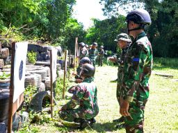 Latihan ini menjadi bagian penting dalam menjaga profesionalisme dan kesiapan tempur prajurit