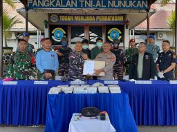 Penggagalan Penyelundupan tersebut bermula dari informasi intelijen akan adanya penyelundupan Narkoba jenis sabu - sabu dari wilayah Tawau Malaysia