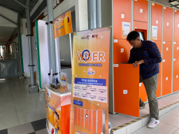 14 Unit Wisata Smart Locker Hadir di Stasiun Surabaya Pasar Turi Surabaya