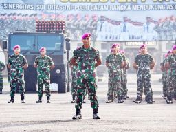 Apel ini bertujuan meningkatkan sinergitas dan soliditas TNI-Polri dalam menghadapi tantangan nasiona