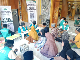 LKNU MWC NU Gunung Anyar Surabaya Gelar Penyuluhan dan Pemeriksaan Kesehatan Gratis Untuk Warga