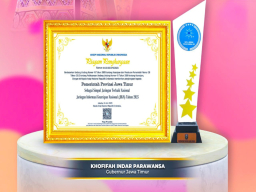 Pemprov Jatim Raih Penghargaan Simpul Jaringan Terbaik dalam pengelolaan Jaringan Informasi Kearsipan Nasional (JIKN)