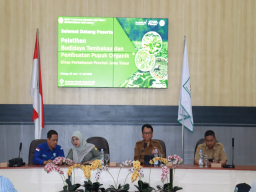 Dorong Pertanian Berkelanjutan, Dinas Perkebunan Jatim Gelar Pelatihan Budidaya Tembakau dan Pupuk Organik