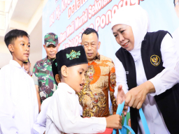 Gubernur Khofifah Apresiasi Sekolah Rakyat Ponorogo, Layani Siswa SD, SMP dan SMA