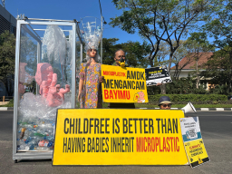Sampah Australia Ancam Bayi Indonesia, Ecoton Serukan Aksi di Surabaya