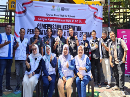 Yayasan Darul Ibad An Nabawi Baksos Kemerdekaan di Kecamatan Semampir