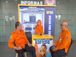 Cek Persiapan di Bandara Juanda, Kolaborasi Jawa Timur Siap Sukseskan Peringatan Bulan PRB 2025 di Mojokerto Raya
