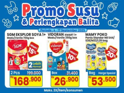 Check Promo Susu dan Perlengkapan Balita di Indomaret Periode 4–17 September 2025