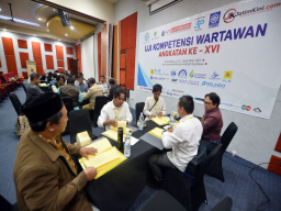 Uji Kompetensi Wartawan Angkatan XVI Digelar di UMSurabaya, 26 Wartawan Surabaya Ikuti Tiga Jenjang Ujian