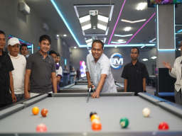 Pembukaan BM Billiards & Cafe, Tokoh Asal Sumenep Sambut Positif Penyerapan Tenaga Kerja Lokal di Madura