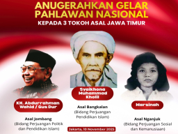 Gus Dur, Syaikhona Kholil, Marsinah, Jadi Pahlawan Nasional, Khofifah : Ketiganya Teladan Keberanian dan Kemanusiaan