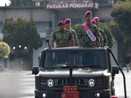 Prajurit Brigif 2 Marinir Bersiap Tampil Memukau di Gladi Bersih HUT ke-80 Korps Marinir