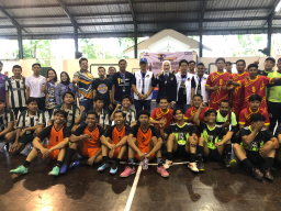 24 Tim Bersaing di Ajang Turnamen Futsal Piala DPD NasDem Surabaya, Dalam Rangkaian Acara Perayaan HUT NasDem ke-14