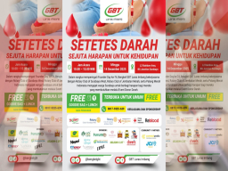 GBT Laras Imbang Gelar Donor Darah di BG Junction: Yuk Jadi Penyumbang Hidup untuk Sesama