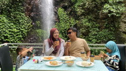 Locca Lodge Trawas Mojokerto Tawarkan Menginap di Tengah Hutan Pinus dan Sarapan Didepan Air Terjun Dlundung Trawas