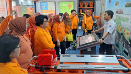 Kolaborasi Bareng BKOW Jatim, BPBD Kenalkan Penanganan Bencana kepada Organisasi Wanita se-Jatim