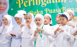 Khofifah Hadiri Peringatan Nuzulul Qur'an dan Penutupan Pesantren Anak PP Muslimat NU