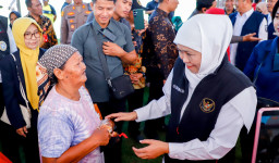 Jelang Idul Fitri 1447 H, Gubernur Khofifah Gelar Pasar Murah ke-58 di Lapangan Desa Kaibon Madiun