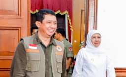 Rakor Bersama Kepala BNPB, Gubernur Khofifah  Siapkan Langkah Antisipatif dan Pemetaan Risiko Kekeringan