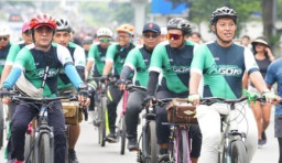 Ketum Addin Jauharudin : Harlah GP Ansor ke-92 Gelar Gowes 123 Km Melintasi 6 Kabupaten/Kota di Jawa Timur